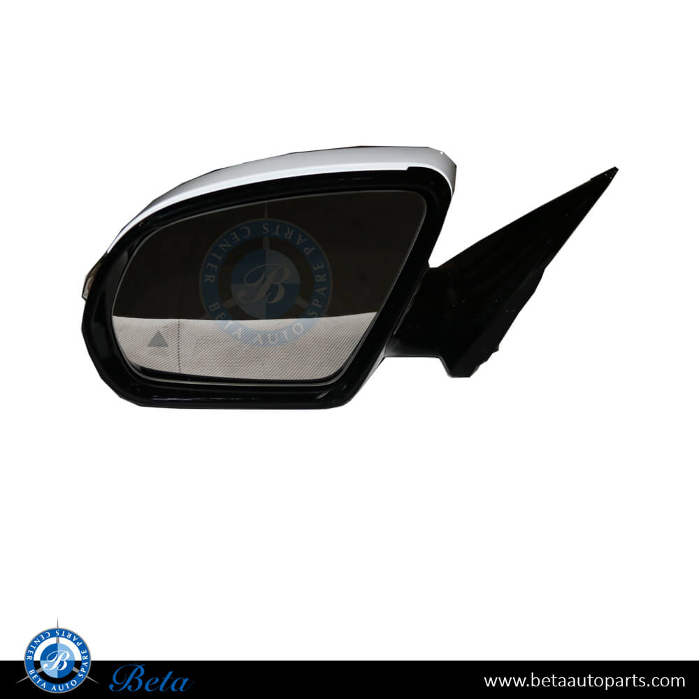 Left Side Side Mirror Assembly with Blind Spot - 18Pins for Mercedes S-Class W222 2014-up models, Part Number 2228105900 Left Side Side Mirror Assembly with Blind Spot - 18Pins for Mercedes S-Class W222 2014-up models, Part Number 2228105900